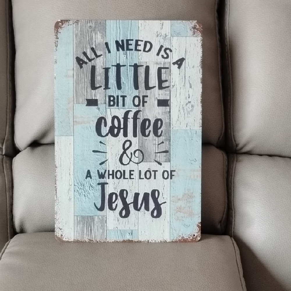 Rustic Coffee Sign - Picture 4 of 4